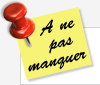A ne pas manquer !