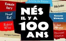 Nés il y a 100 ans