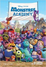 Monstres Academy Affiche