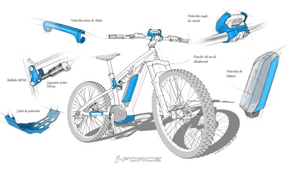 Matra i-force, le VTT électrique sportif de Matra pour le printemps 2015