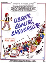 Liberté Égalité Choucroute Affiche