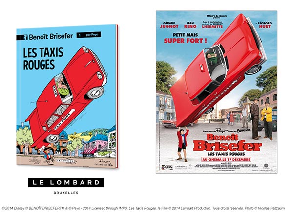 Concours Benoit Brisefer : Les Taxis Rouges, gagner des places et des BD !