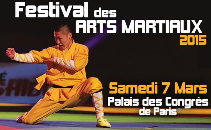 Le Festival des Arts Martiaux le 7 mars 2015 au Palais des Congrès de Paris