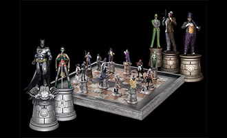 Un jeu d'échecs avec vos super-héros DC et Marvel préférés