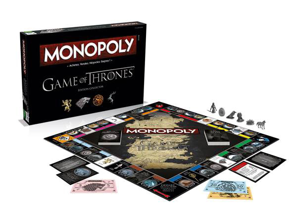 HBO Global Licensing et Winning Moves lancent un Monopoly Game of Thrones