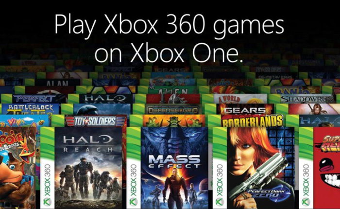 Xbox One : La rétrocompatibilité Xbox 360 débarque !