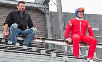 Eddie the eagle de Dexter Fletcher avec Hugh Jackman et Christopher Walken