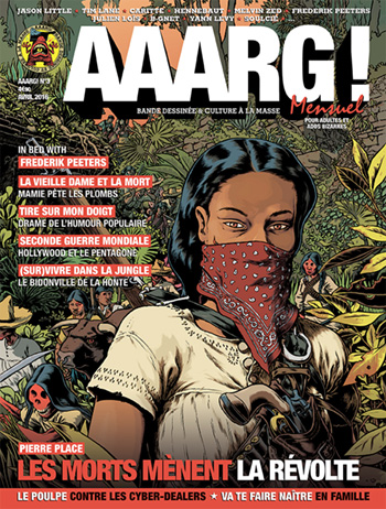 AAARG! N°3 en kiosque avec Jason Little, Frederik Peeters, Tim Lane, Pierre Place...