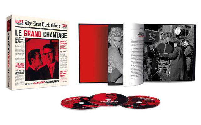 Le grand chantage avec Burt Lancaster et Tony Curtis en Blu-ray + 2 DVD + Beau Livre le 30 novembre