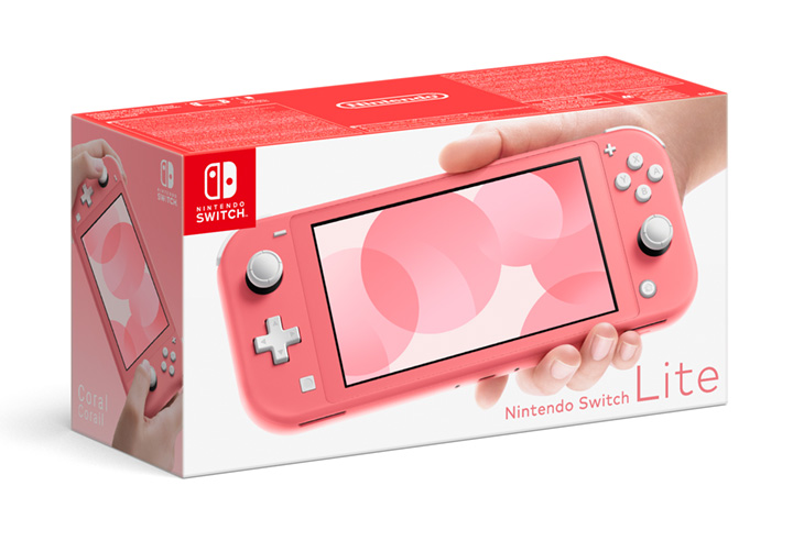 La Nintendo Switch Lite Corail sortira le 24 avril 2020 en Europe